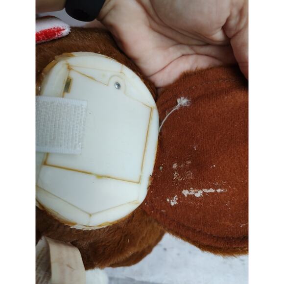 Dan Dee Sad Sam Animated Singing Light Reindeer plush NOT WORKING - Picture 8 of 10